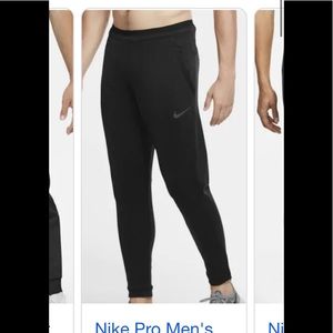 Nike men’s black and gray dry fit sweats.